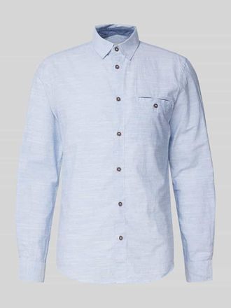 Tom Tailor Regular Fit Freizeithemd aus reiner Baumwolle in Hellblau, Größe XXL