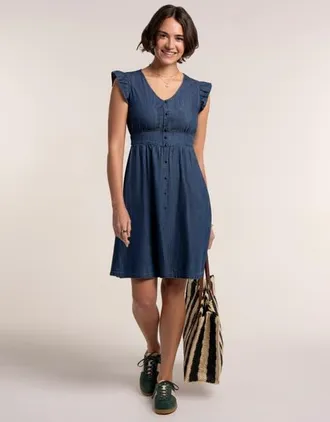Brakeburn Elowen Dress in Navy at Nordstrom, Size 12