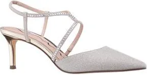 Nina Nichelle Strappy Slingback Pump in Platino at Nordstrom Rack, Size 8.5
