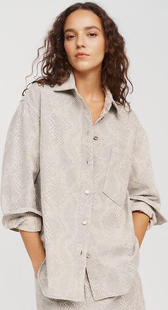 Rolla's Oversized Denim Shirt Jacket
