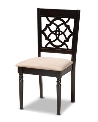 Design Studios Dnu Design Studios Set Of 4 Renaud Modern And Contemporary Wood Dining Chairs