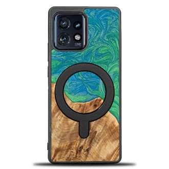 OEM Funda Bewood Unique Para Motorola Edge 40 Pro - Neons - Tokio Con Magsafe