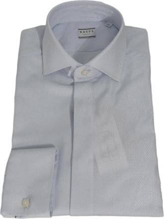 Xacus Shirt - Heren - Casual Overhemden - Grijs - L - Overhemden