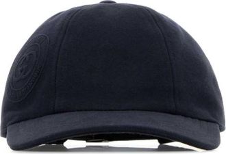 Gucci Navy Blue Logo Baseball Cap