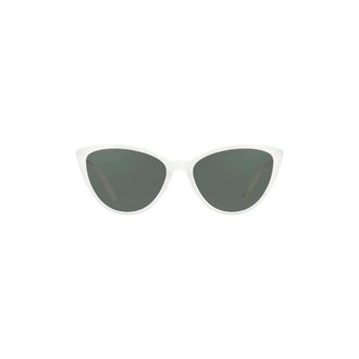 Garrett Leight Accessoires, unisex, Wit, ONE Size, Mildred Zonnebril