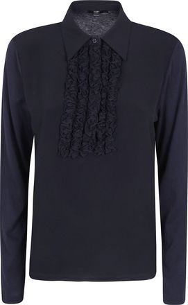 Seventy Sweater Ruffle Neck Mj2148.890180 999 Black