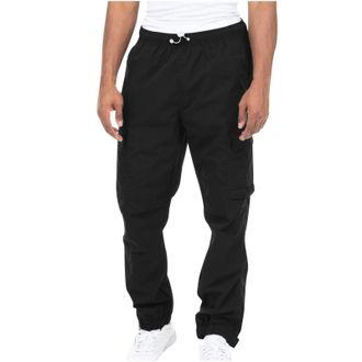 Generic Mens Cargo Trousers Elasticated Waist | Casual Trousers For Men Uk Combat Trousers Work Trousers Smart Trousers Rugby Trousers Multi Pockets Walking T