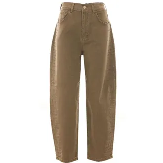 Liu Jo Loose-fit Jeans, female, Brown, Size: W27 Denim Trousers