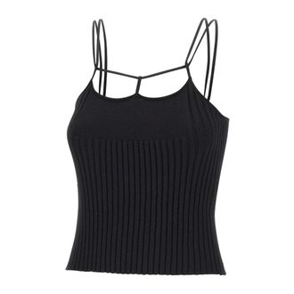 A. Roege Hove Sleeveless Tops, female, Black, Size: XS Corin Top