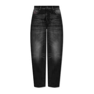 Diesel Mujer, Vaqueros, Negro, Talla: W25 L32