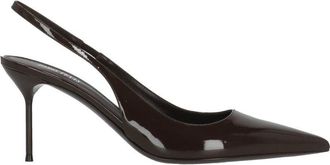PARIS TEXAS Brown Lidia Arrow Toe Pumps
