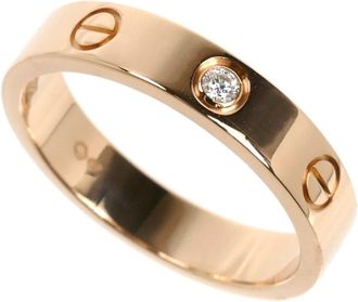 Cartier Pink Gold (18K) Band Ring (Pre-Owned)