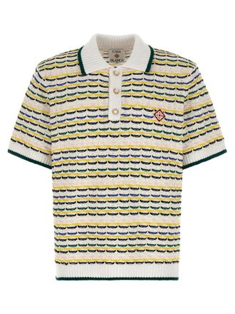 Casablanca Cotton Polo Mens Shirt