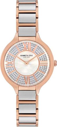 Kenneth Cole Womens KC51054003 Ladies Classic Watch - Rose Gold - One Size