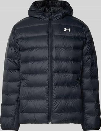Under Armour Steppjacke mit Logo in Black, Größe XXL