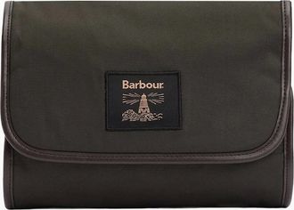 Barbour Wax Hanging Washbag - Black - Size: ONE size