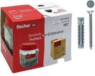 Fischer Tassello De Nylon Sx 6s Propack + Recambio Fischer
