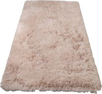 OEM 1 Alfombra, 120x160cm, De Pelo Largo, Poli&eacute;ster, Rectangular, Para Sala De Estar/dormitorio