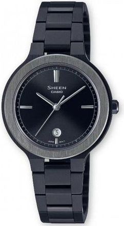 Casio Analog Black Silver SHE-4559BD-1A