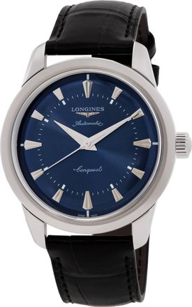 Longines Conquest Heritage Automatic Blue Lacquered Dial Mens Watch L1.649.4.92.2