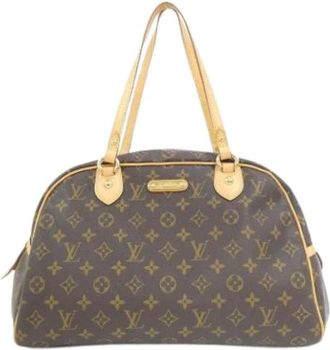 Louis Vuitton Pre-owned Shoulder Bag - Dames - Vintage Schoudertas - Bruin - ONE Size - Vintage