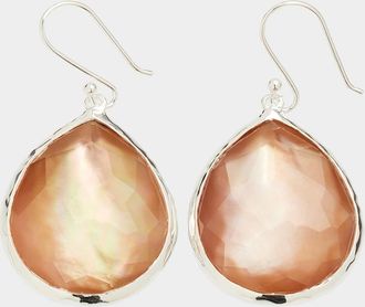 Ippolita Large Teardrop Earrings in Sterling Silver