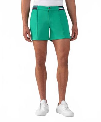 Ron Dorff Mens Tennis Shorts In Grass Green