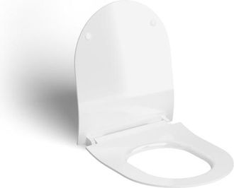 Clou Hammock dunne wc zitting 37x43.5cm softclose en quickrelease wit