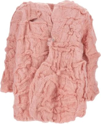 Daniela Gregis Cardigan girocollo - Rosa