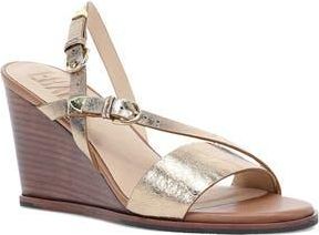 Frye Rachel Slingback Wedge Sandal in Dark Gold at Nordstrom Rack, Size 6.5
