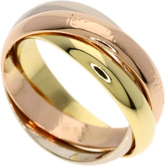 Cartier Yellow Gold (18K) Pink Gold (18K) White Gold (18K) Band Ring (Pre-Owned)
