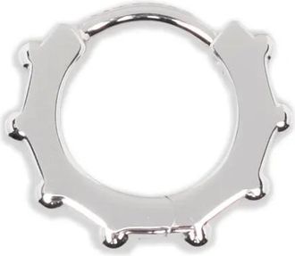 Shaun Leane Orecchino a cerchio Spur mini - Argento