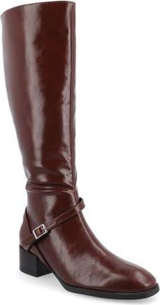 Journee Collection Rhianah Tall Boots in Brown at Nordstrom Rack, Size 6.5