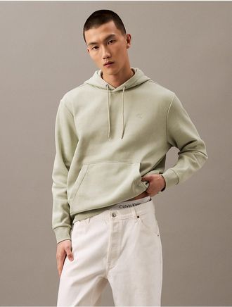 Calvin Klein Jeans Calvin Klein Mens Archive Logo Fleece Drawstring Hoodie - Neutral - XS