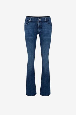7 For All Mankind Stretch-Baumwoll-Jeans Bootcut Soho Dark