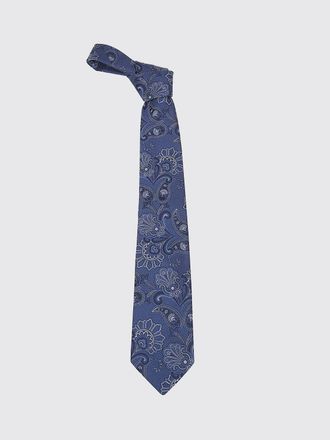 Etro Paisley Print Silk Tie