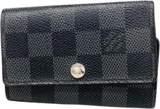 Louis Vuitton Pre-owned Accessories, male, Black, Size: ONE SIZE Pre-owned Keycase