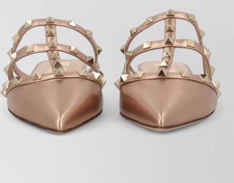 Valentino Garavani flat sole mules open back pointed toe