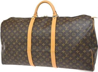 Louis Vuitton Pre-owned Weekend Bags, female, Brown, Size: ONE SIZE Pre-owned Weekend Bag
