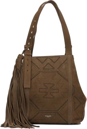 Golden Goose Bolso de hombro grande 24/7 East West - Bags - Mujer - Marr&oacute;n - ONE SIZE