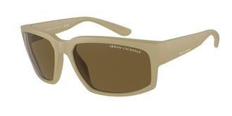 A|X Armani Exchange AX4142SU 834873 Mens Sunglasses Brown Size 61