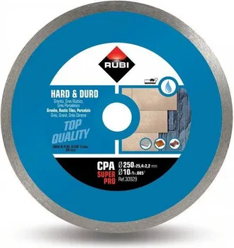 Rubi Cpa 250 Superpro - Disco De Diamante Para Material Duro Continuo (250 Mm)