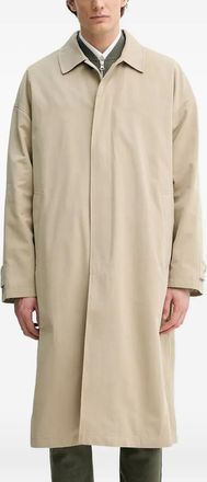 Les Deux Cappotto con colletto a coste - Toni neutri