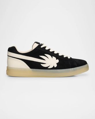 Palm Angels Men & apos;s Palm Tennis Suede Sneakers