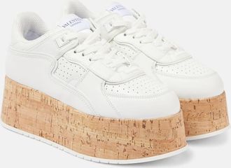 Valentino Garavani Sneakers Freedots XL in pelle