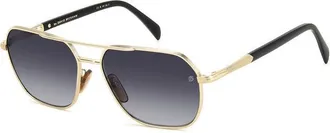 David Beckham Grey Gradient Navigator Mens Sunglasses DB 1128/G/S 0RHL/9O 59