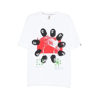 A Bathing Ape T-Shirts, male, White, Size: XL T-shirt