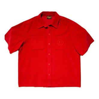 Drew House Corduroy T-shirt Red DR-SS21-24