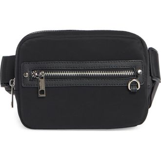 Madden Girl Polyester Belt Bag in Black at Nordstrom Rack