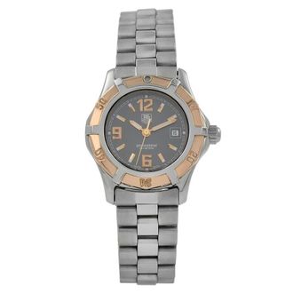 Tag Heuer Pre-owned Tag Heuer Professional Quartz Grey Dial Ladies Watch WN1351